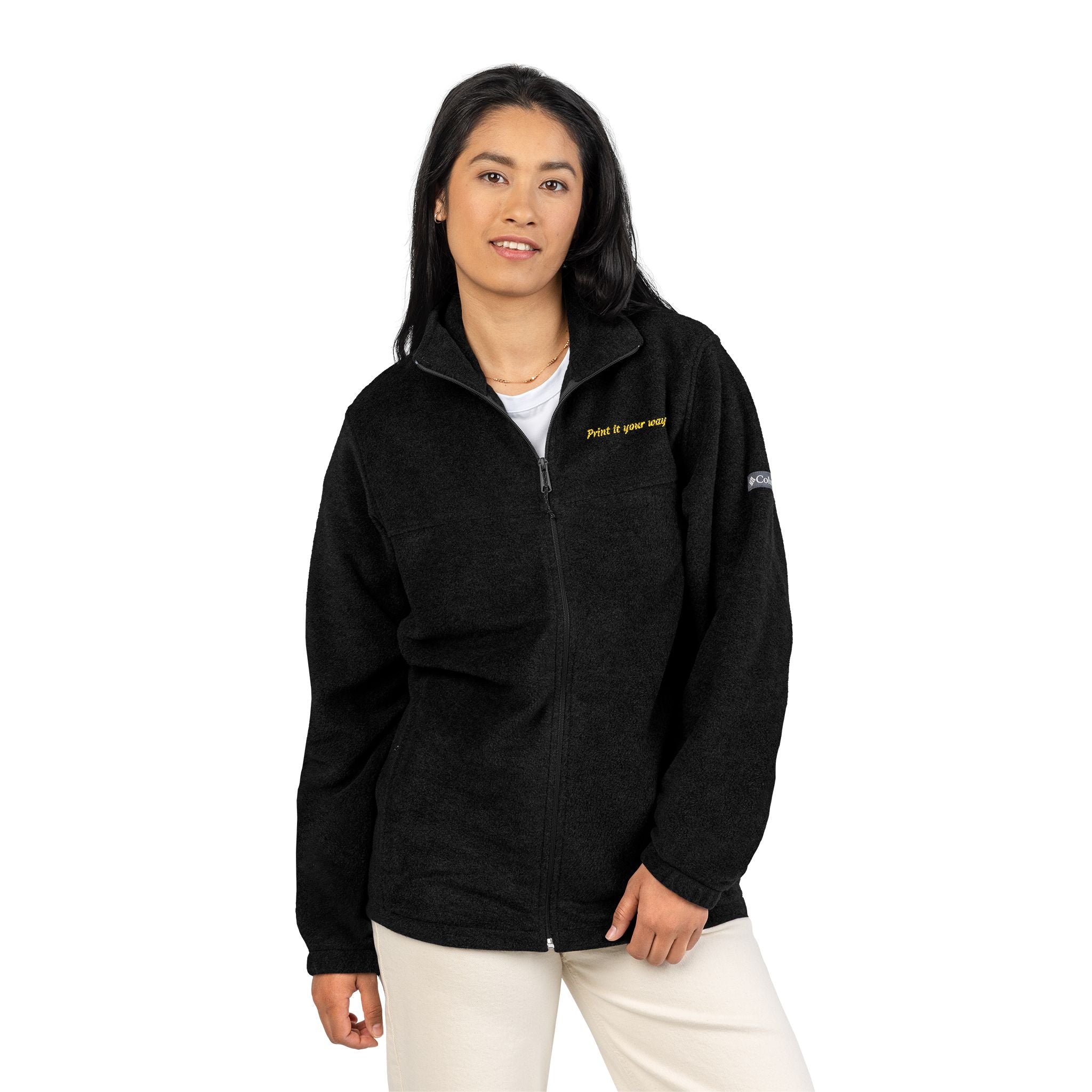 Gold Bear Hug Women’s Columbia Fleece Jacket