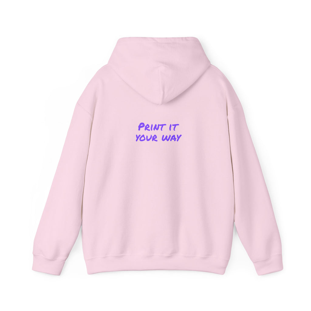 Purple Bear Hug Hoodie | Bold Family Favorite