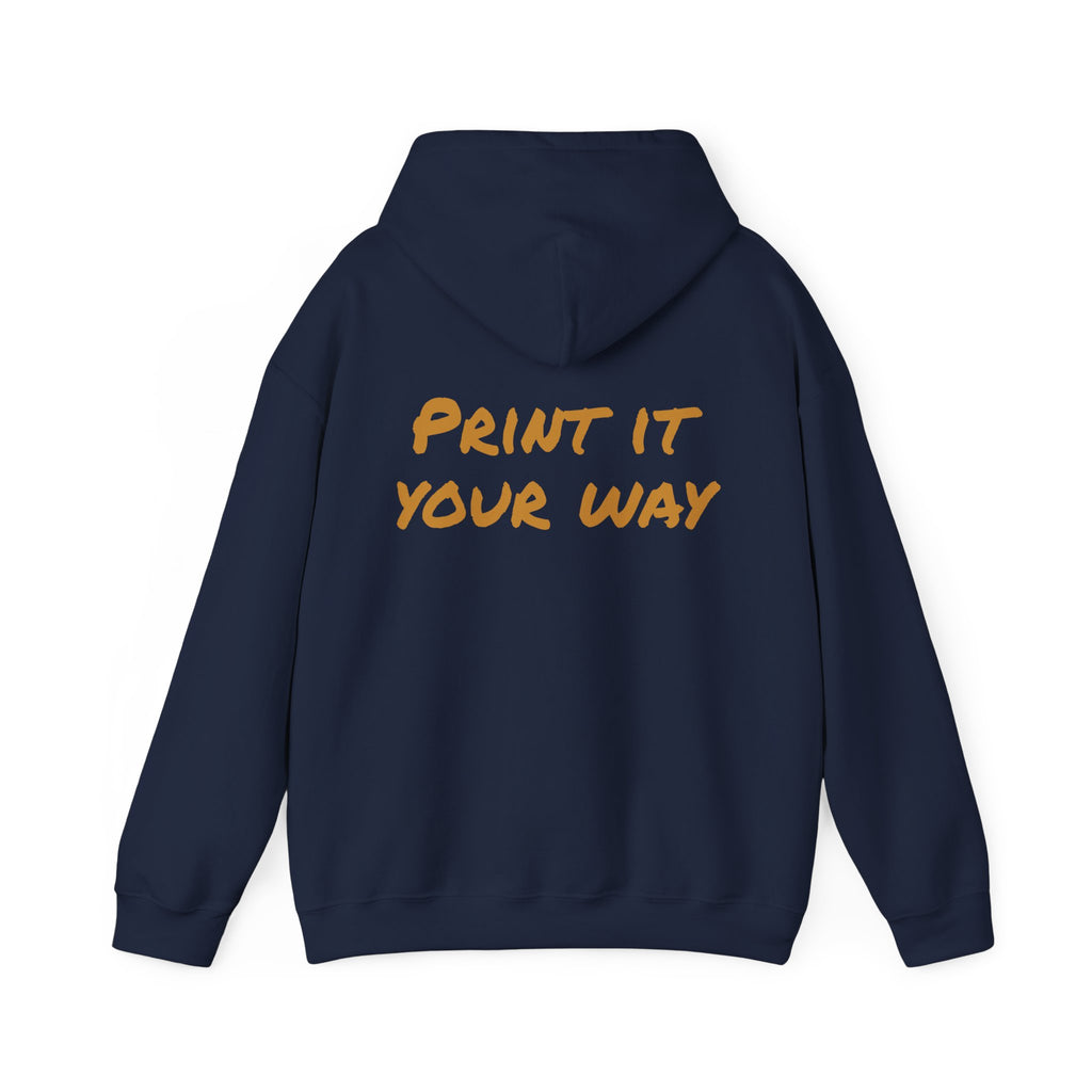 Gold Bear Hug Logo Hoodie | Premium Dad Favorite