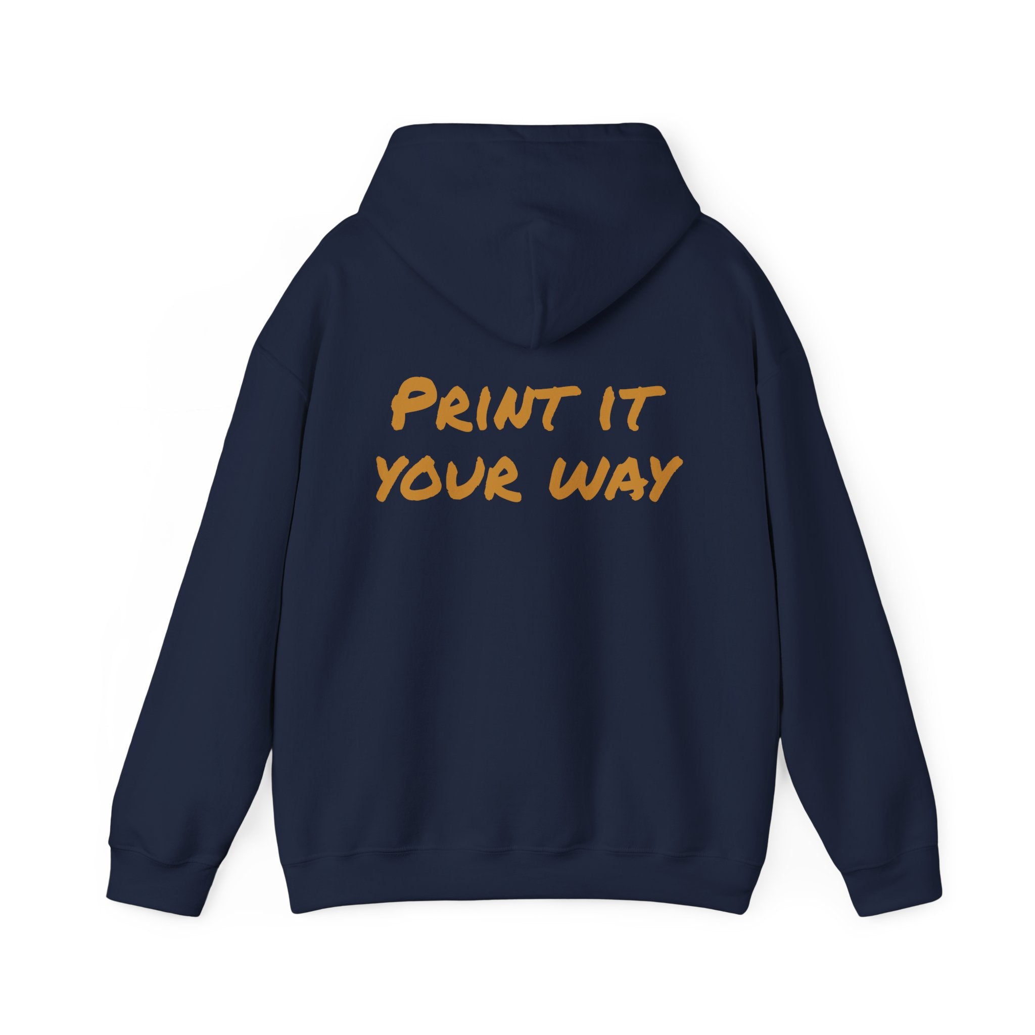 Gold Bear Hug Logo Hoodie | Premium Dad Favorite