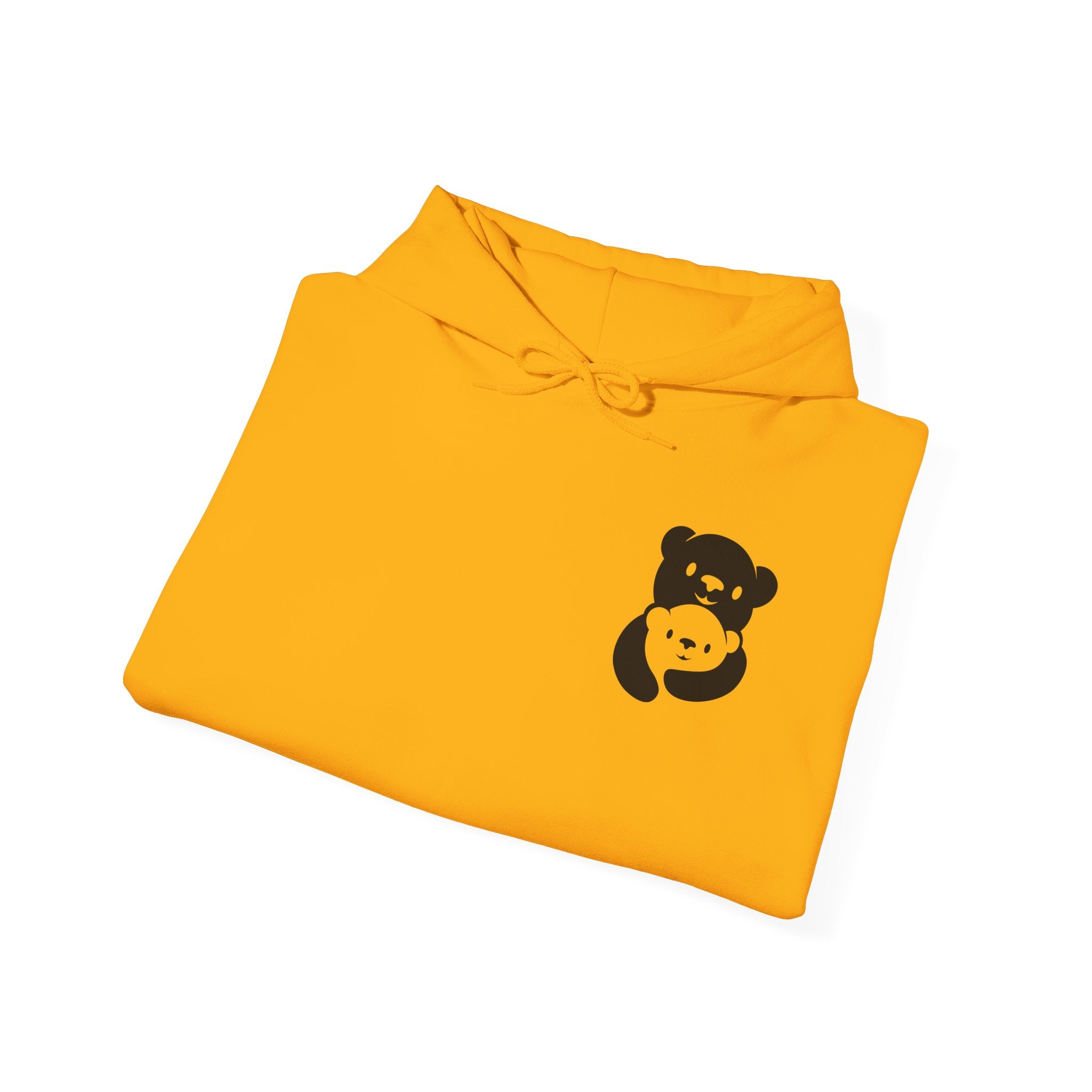 Black Bear Hug Logo Hoodie | Classic Family Staple