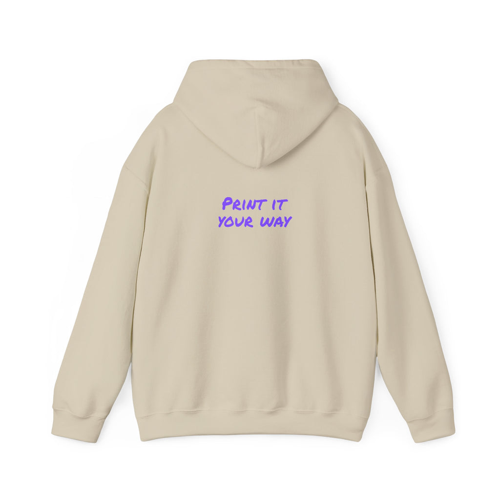Purple Bear Hug Hoodie | Bold Family Favorite