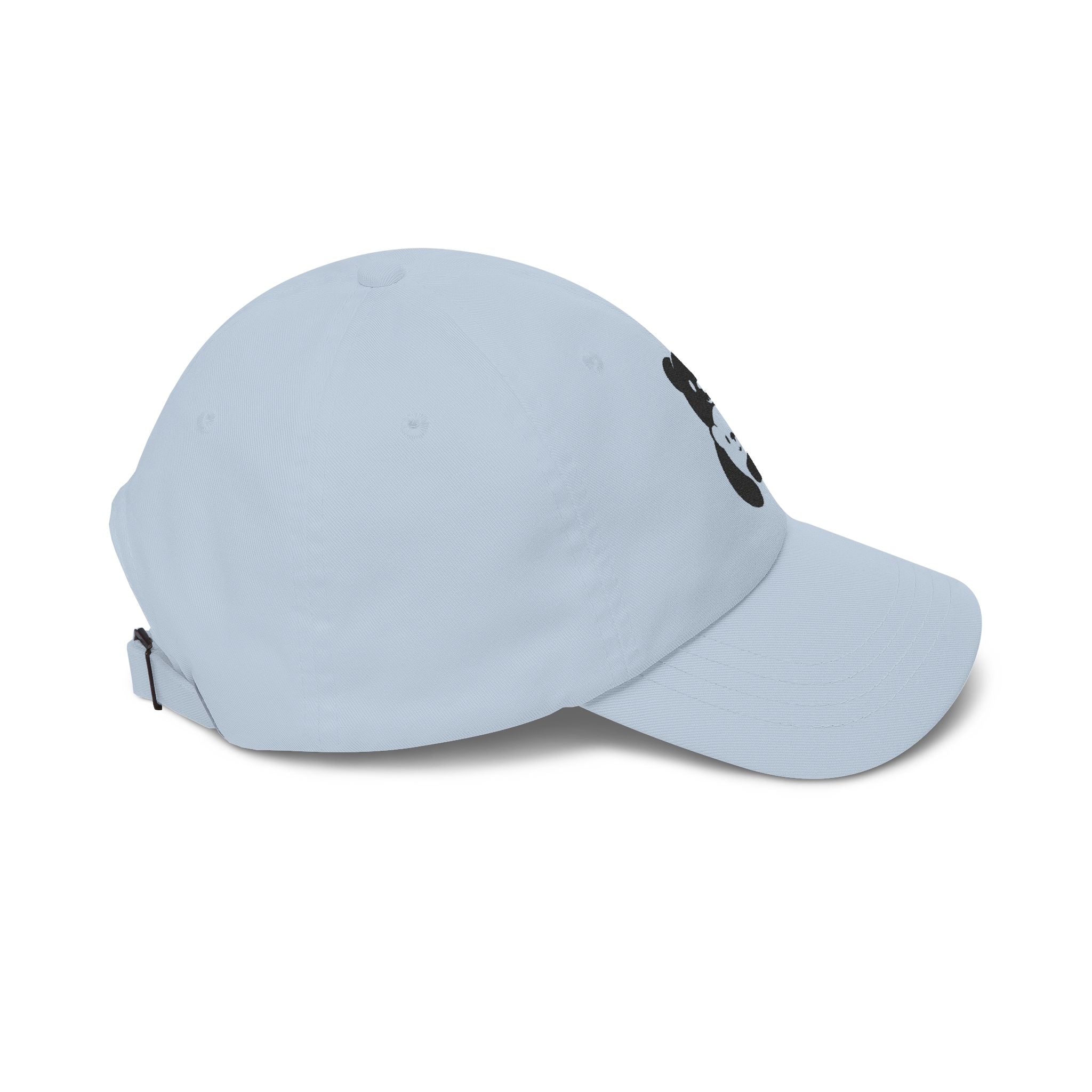 Black Bear Hug Embroidered Hat