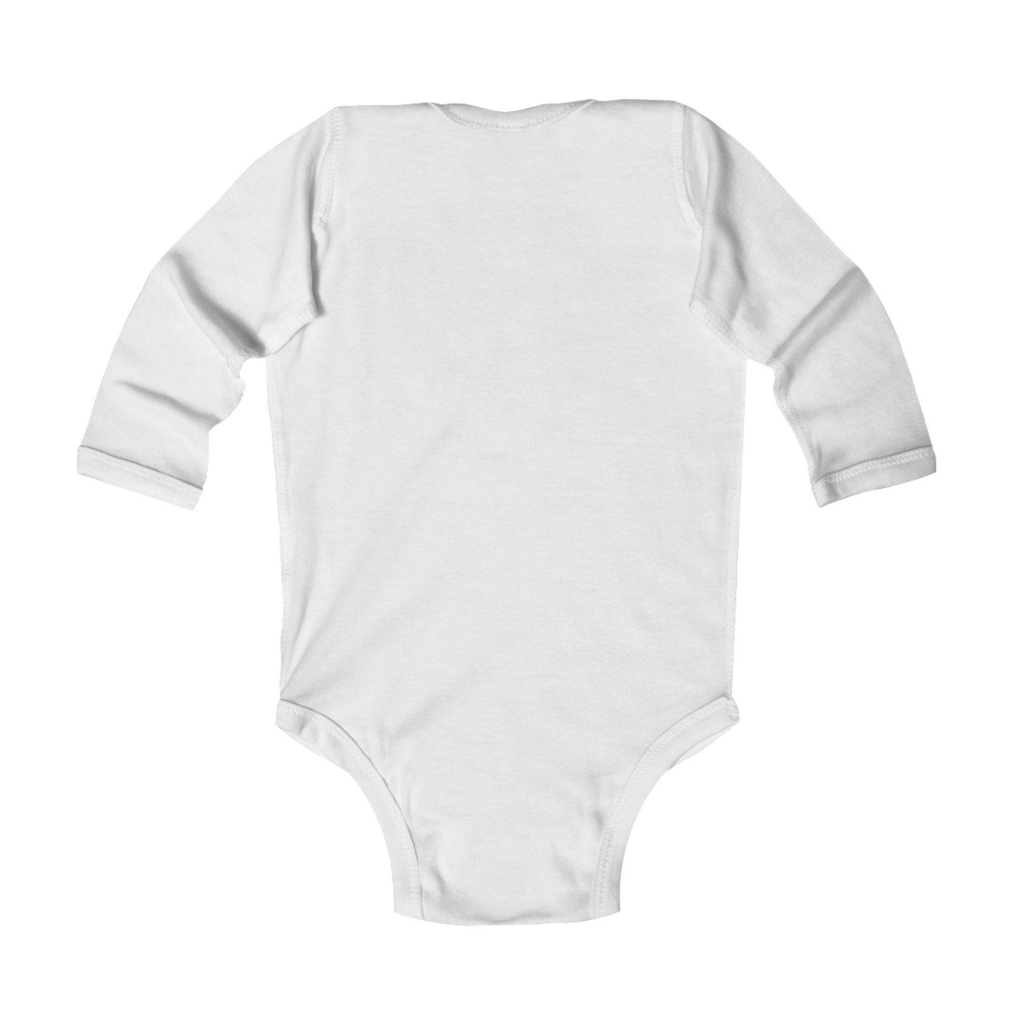 Gold Bear Hug Infant Long Sleeve Bodysuit | Premium Soft Cotton Baby Onesie