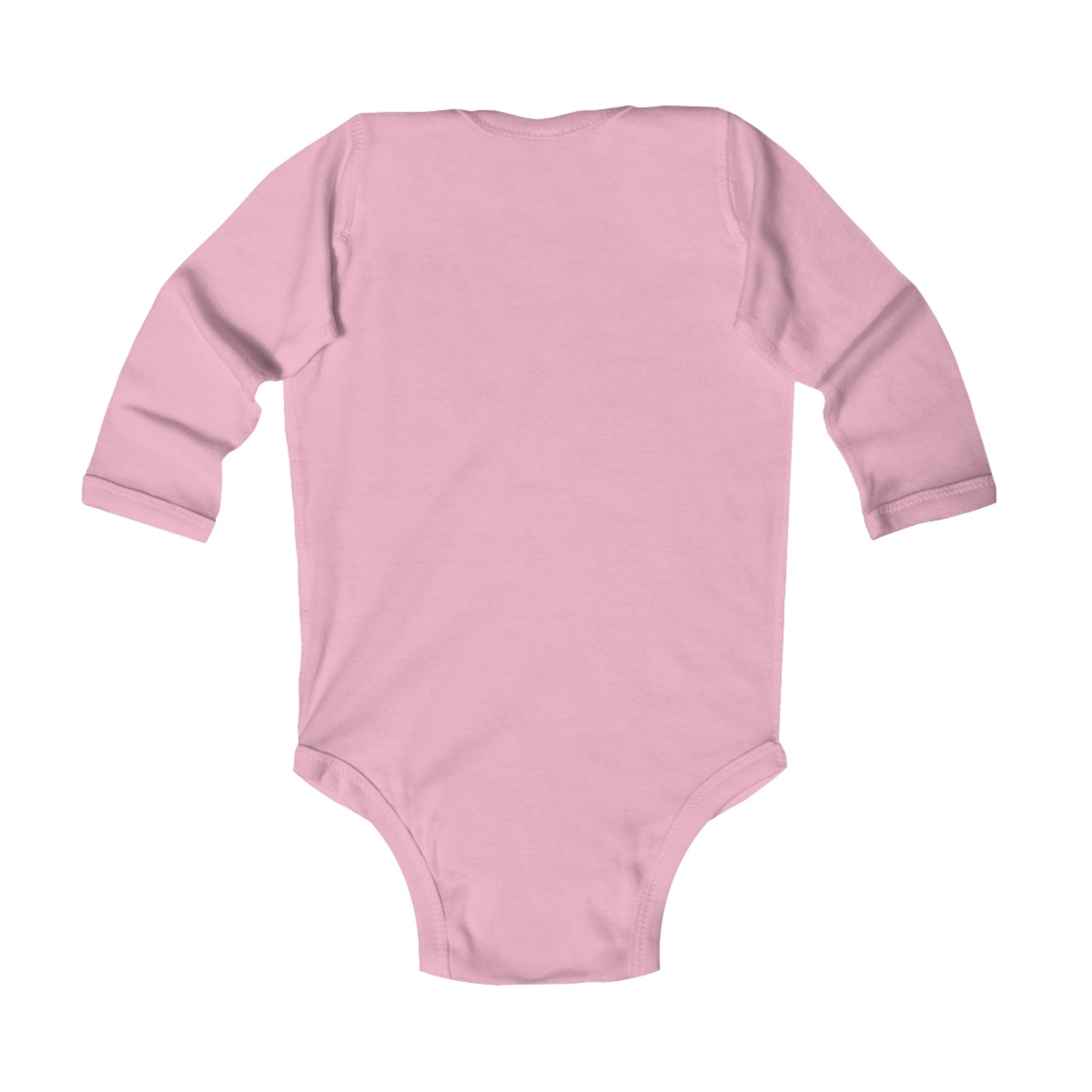 Gold Bear Hug Infant Long Sleeve Bodysuit | Premium Soft Cotton Baby Onesie