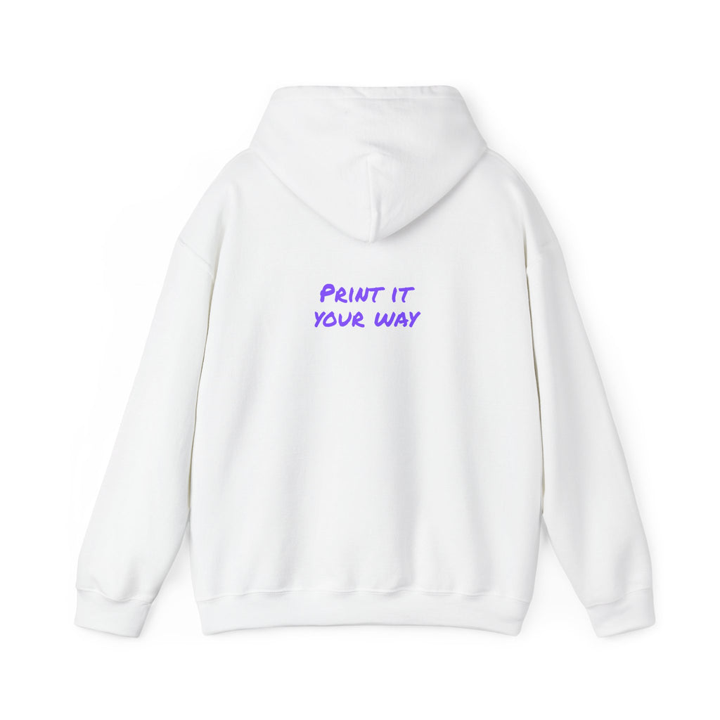 Purple Bear Hug Hoodie | Bold Family Favorite