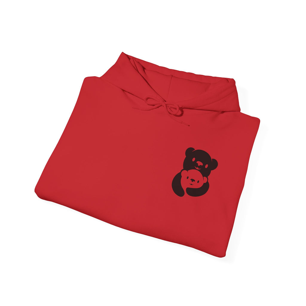 Black Bear Hug Logo Hoodie | Classic Family Staple