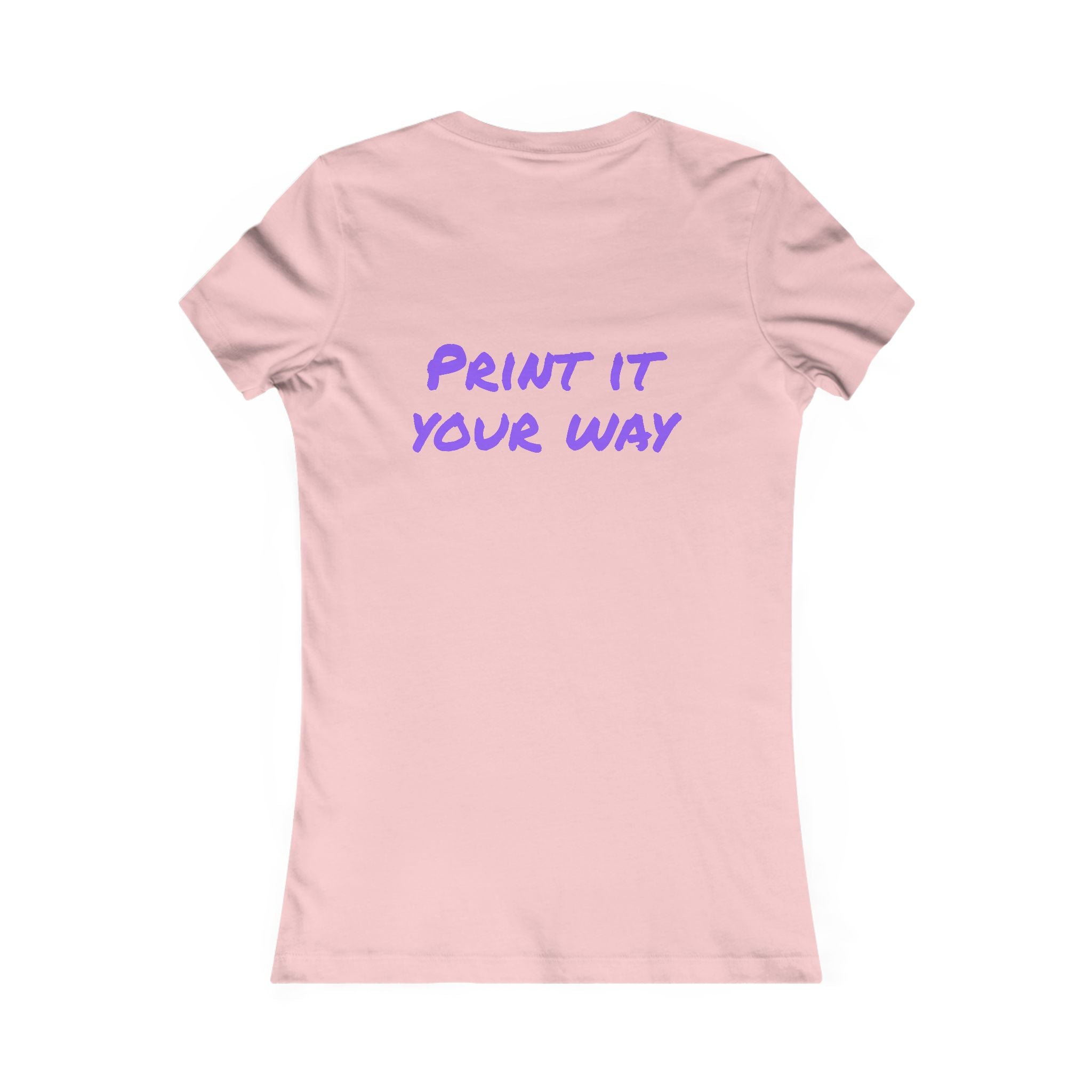 Purple Bear Hug Women's Tee | Fitted Favorite Tee for Moms