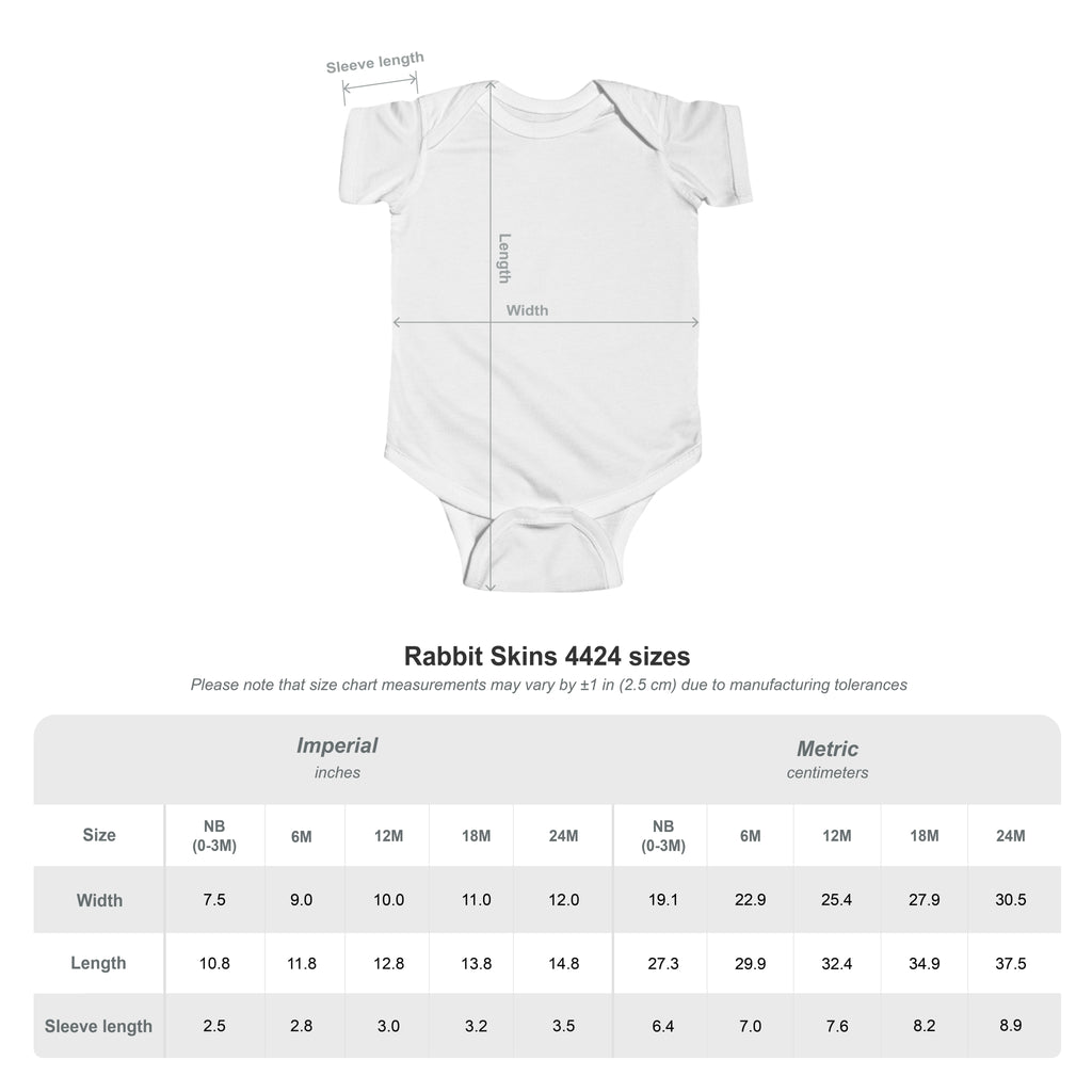 Gold Bear Hug Infant Bodysuit | Premium Soft Cotton Baby Onesie