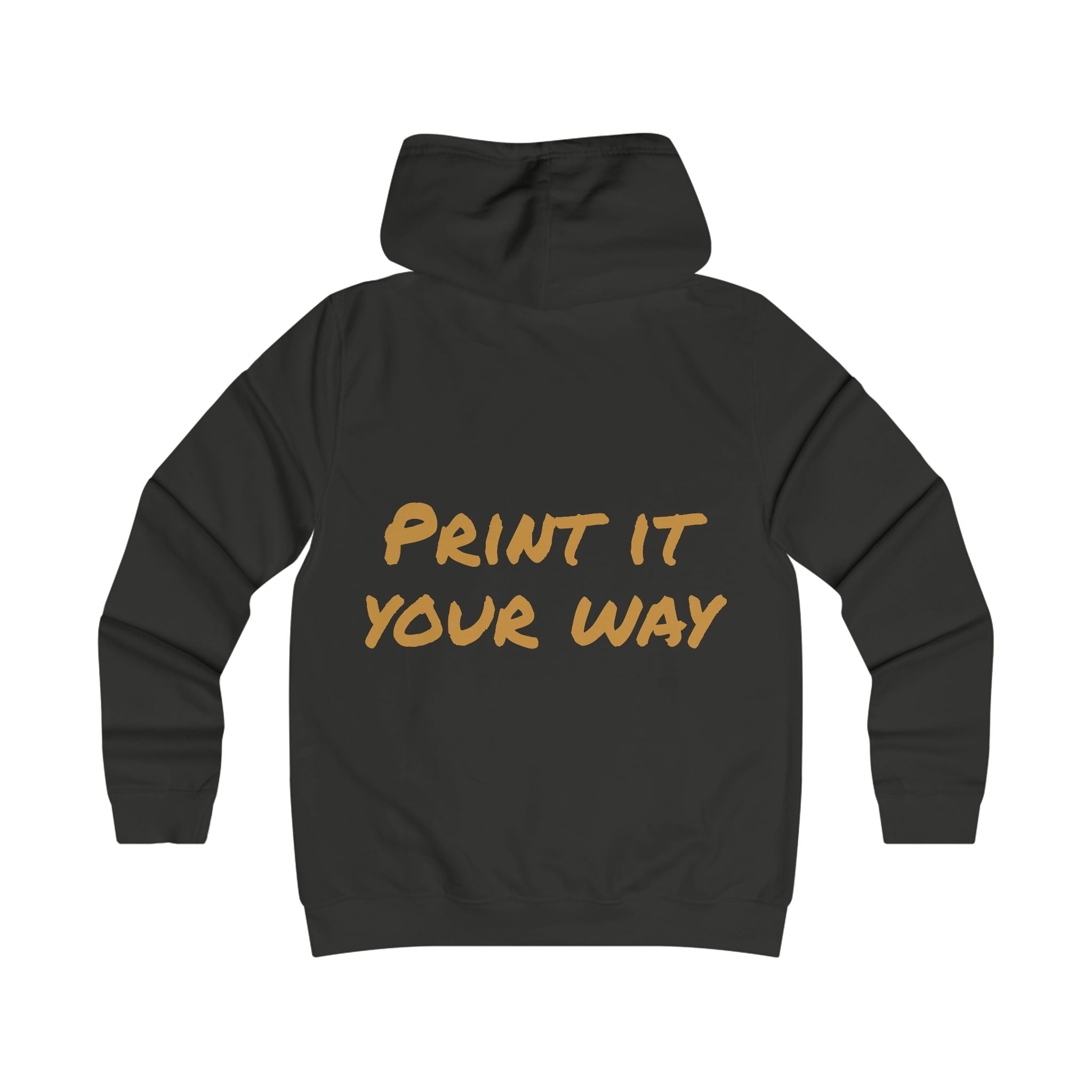 Black Bear Women's Hoodie | Fitted College Hoodie for Moms