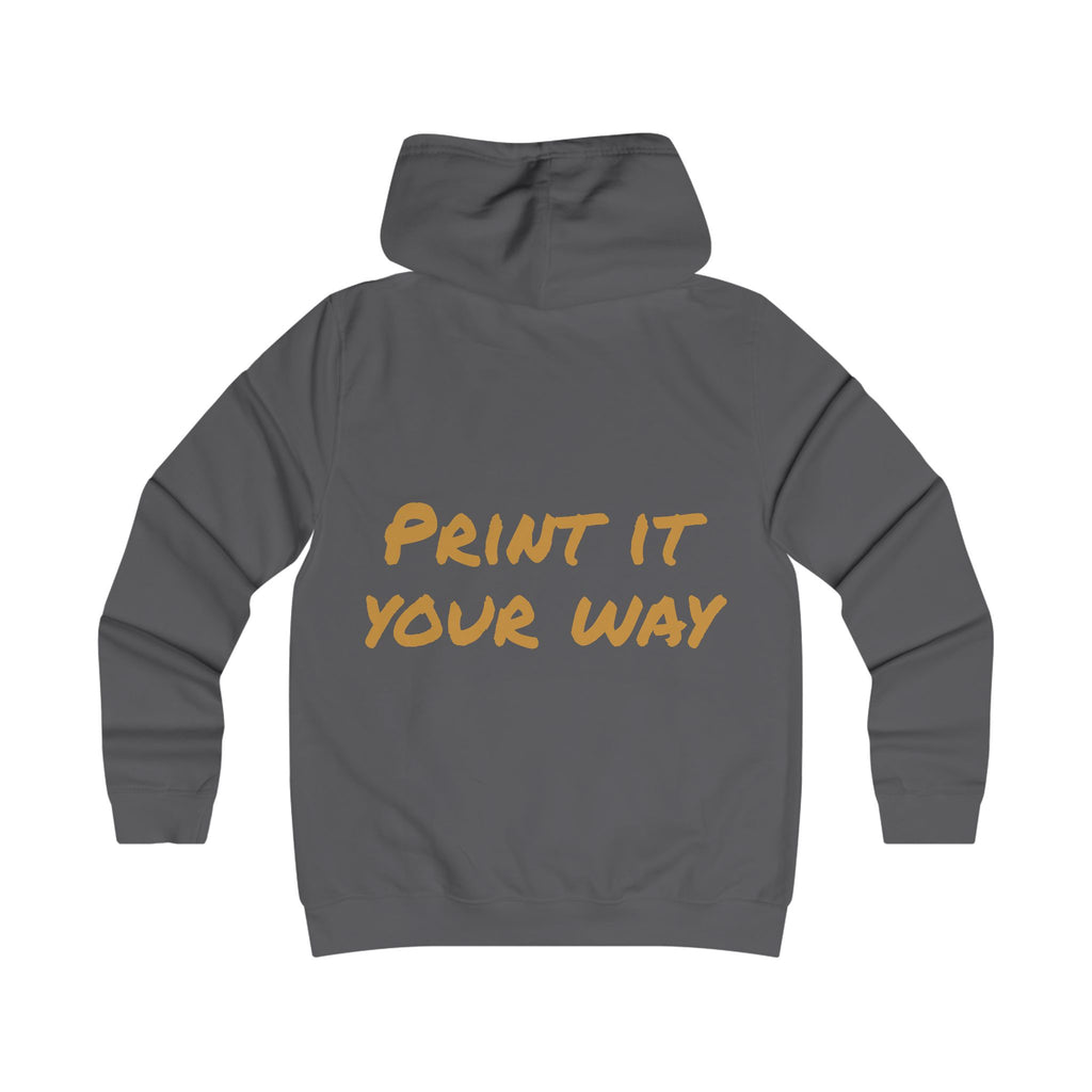 Black Bear Women's Hoodie | Fitted College Hoodie for Moms