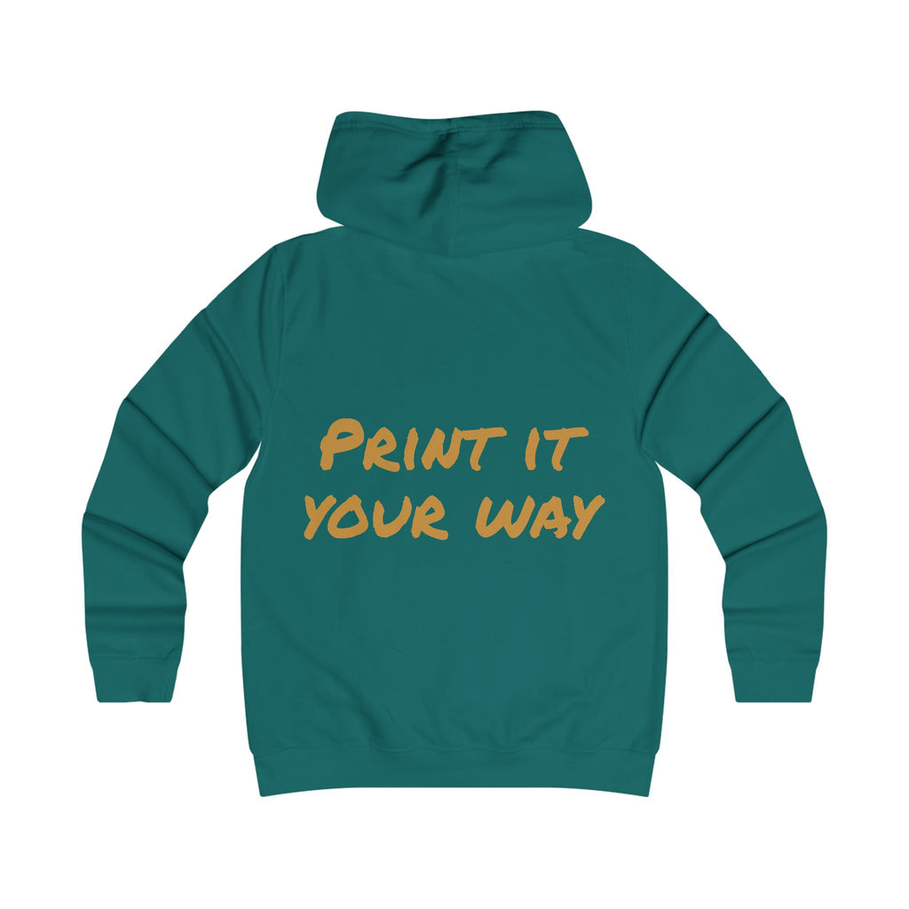 Black Bear Women's Hoodie | Fitted College Hoodie for Moms
