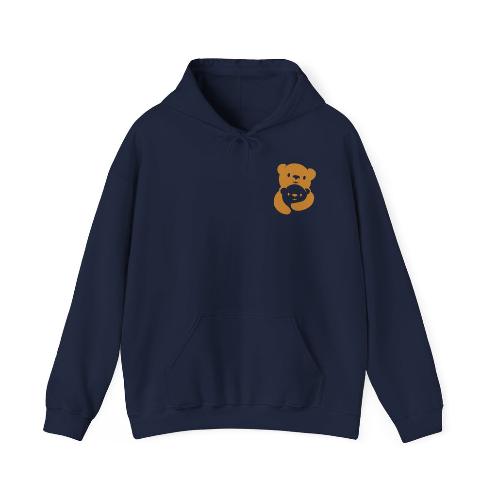 Gold Bear Hug Logo Hoodie | Premium Dad Favorite