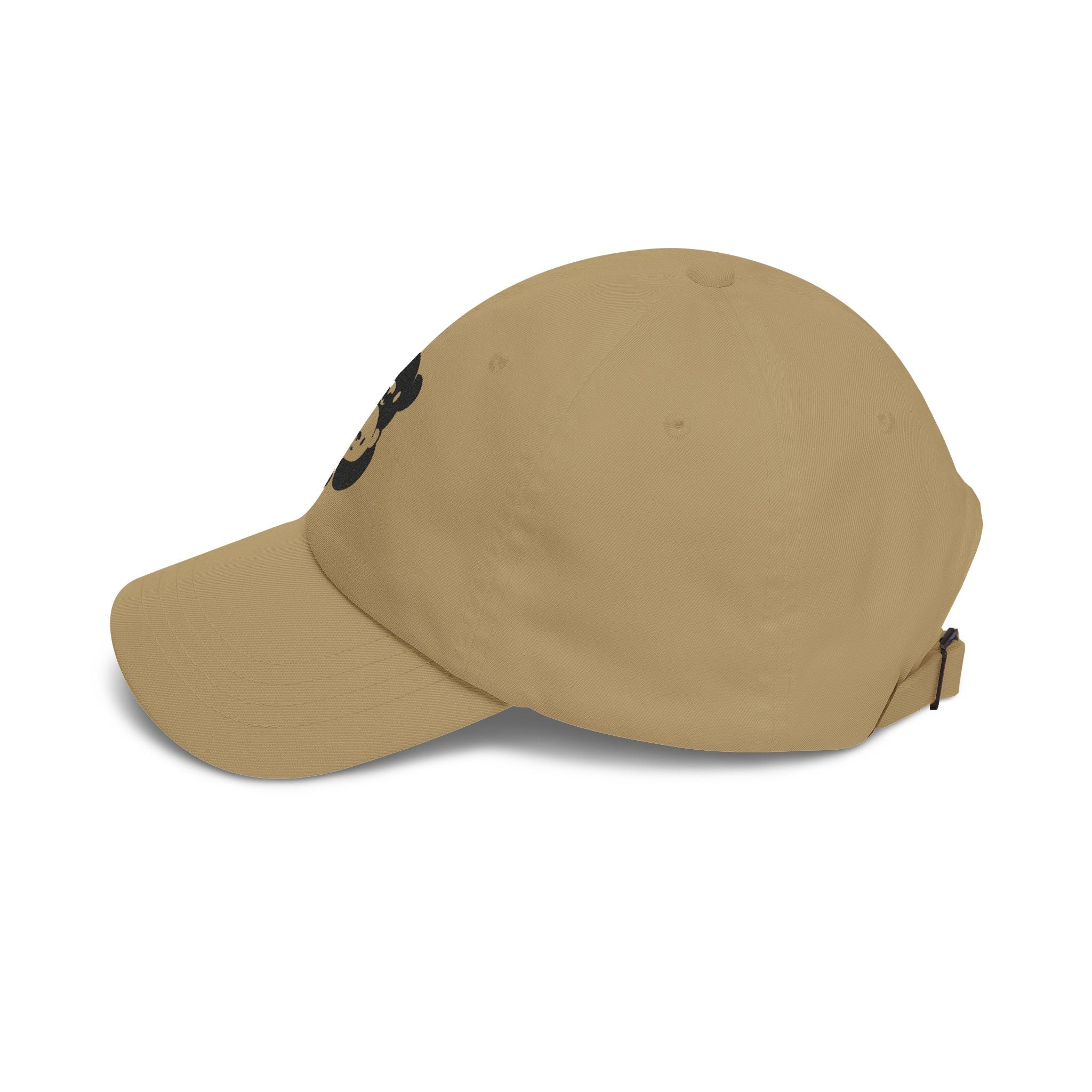 Black Bear Hug Embroidered Hat