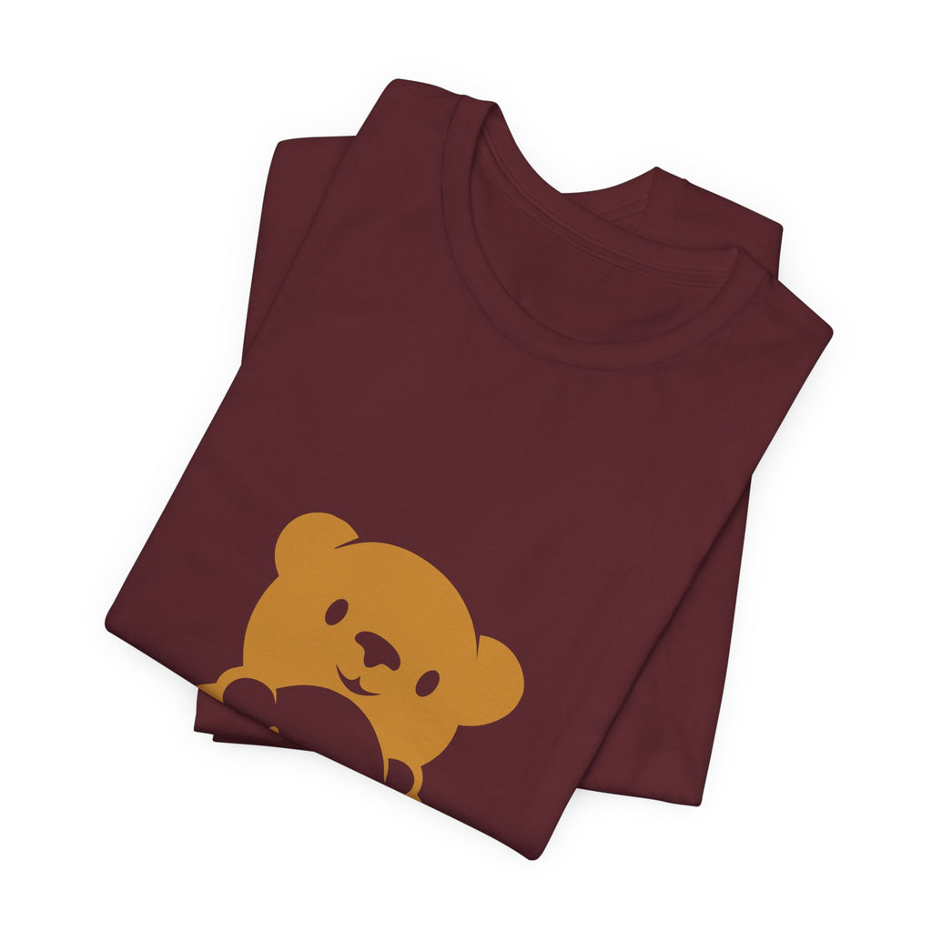 Gold Bear Hug Unisex Tee | Premium Everyday Tee