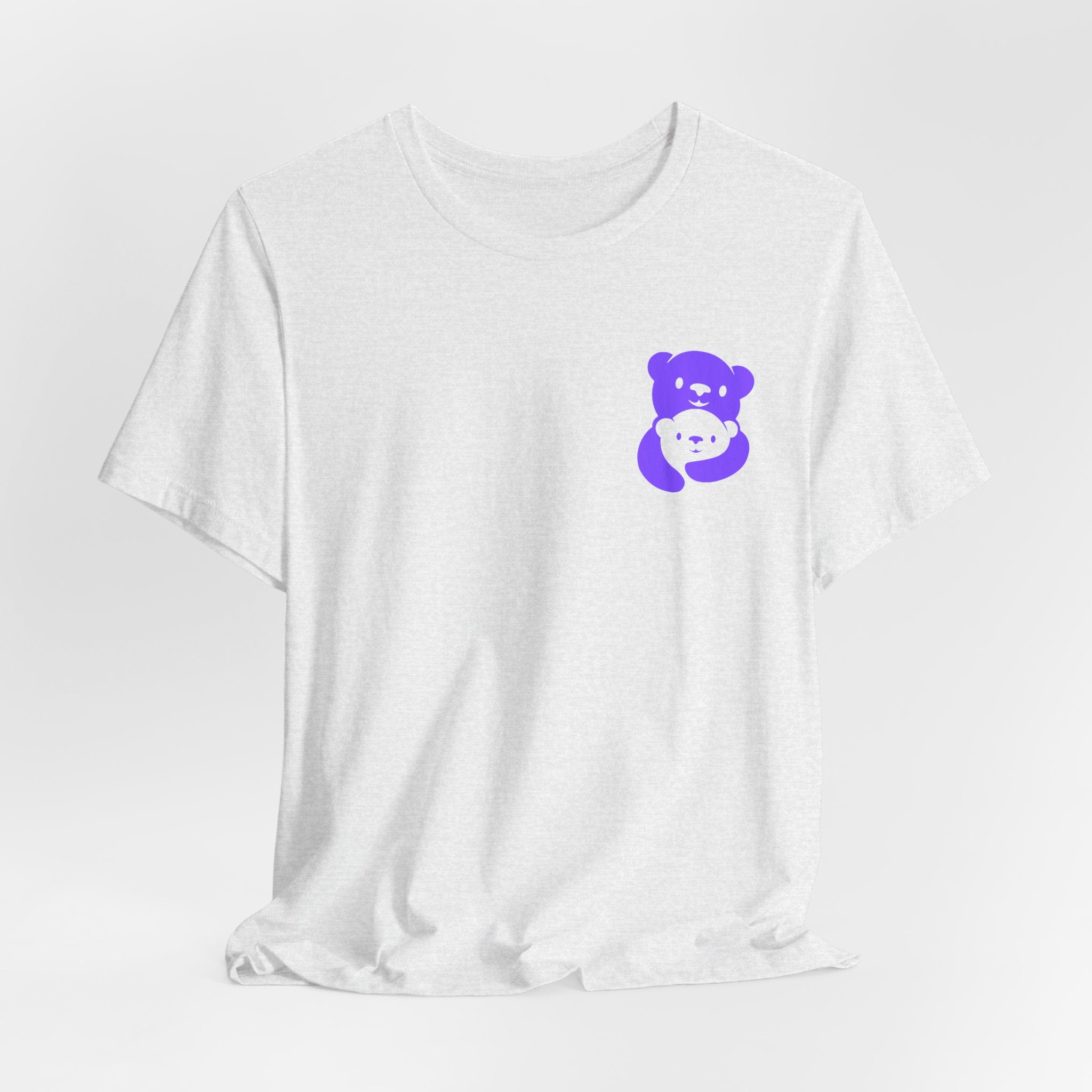 Purple Bear Hug Unisex Tee | Bold Family Favorite