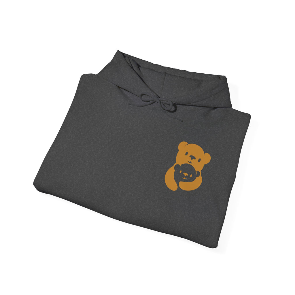 Gold Bear Hug Logo Hoodie | Premium Dad Favorite