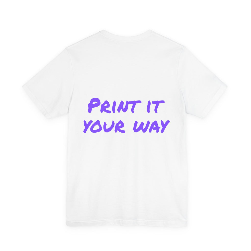 Purple Bear Hug Unisex Tee | Bold Family Favorite