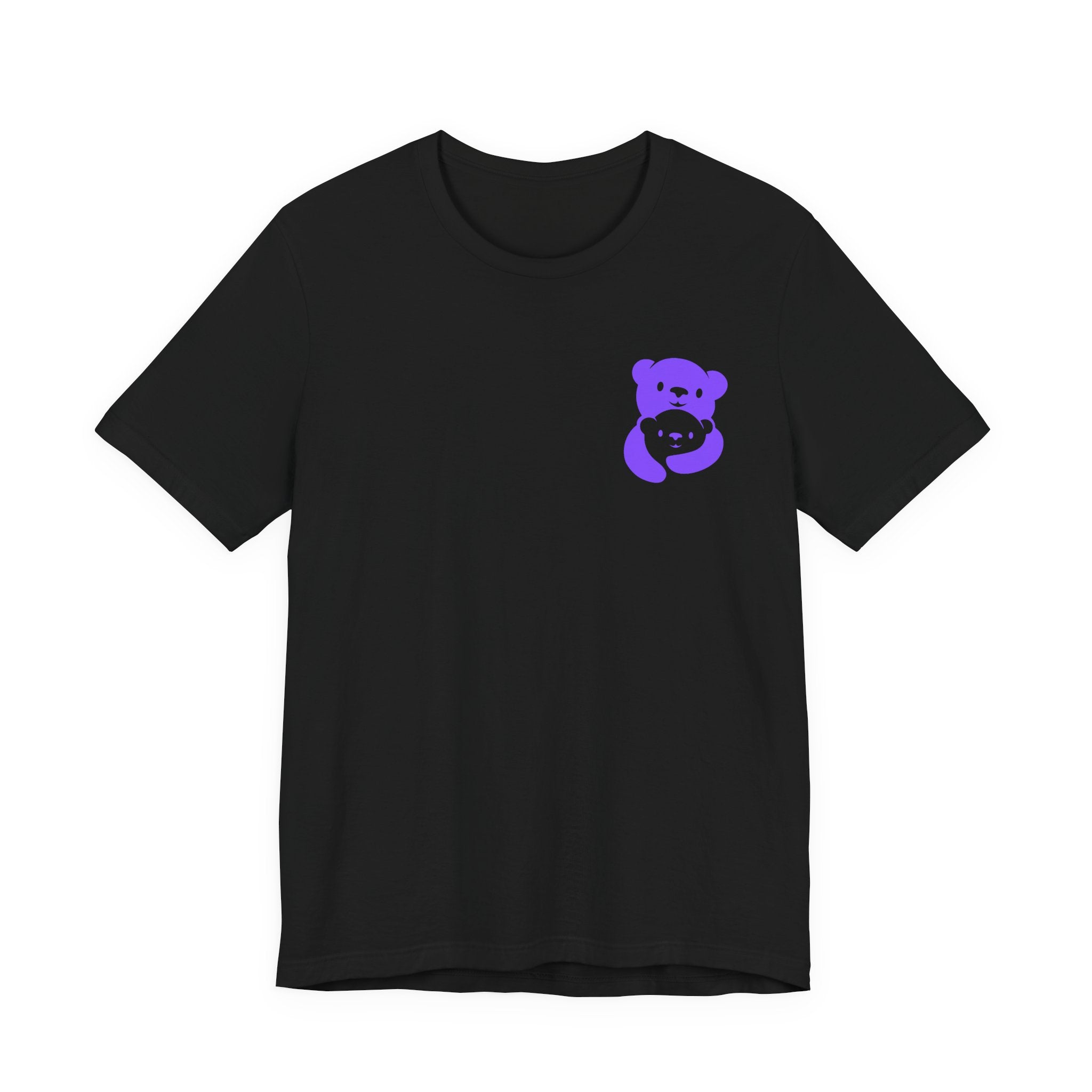 Purple Bear Hug Unisex Tee | Bold Family Favorite
