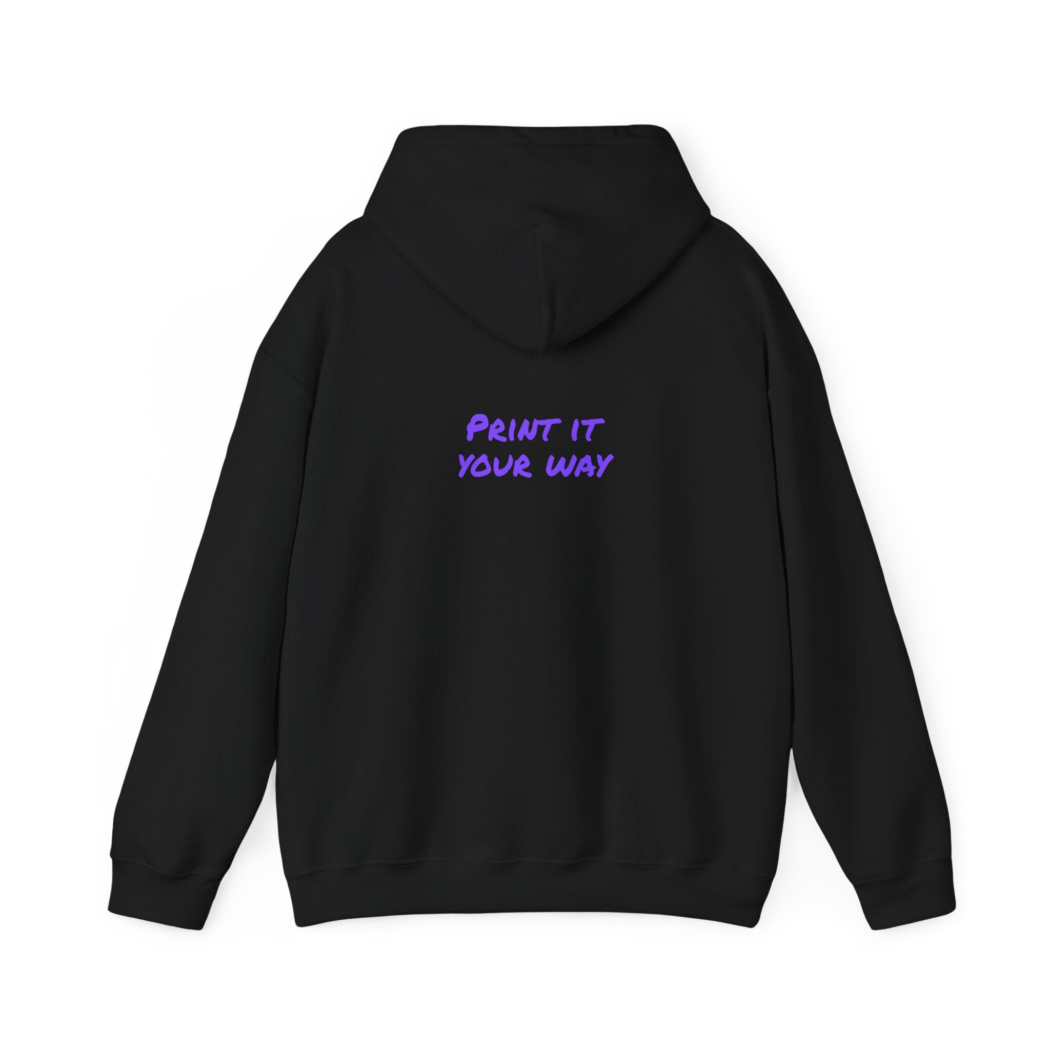 Purple Bear Hug Hoodie | Bold Family Favorite