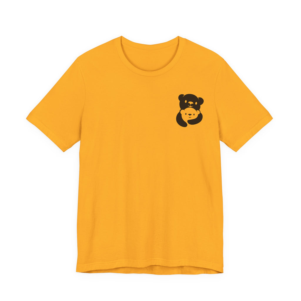 Black Bear Hug Logo Unisex Tee | Everyday Family Staple