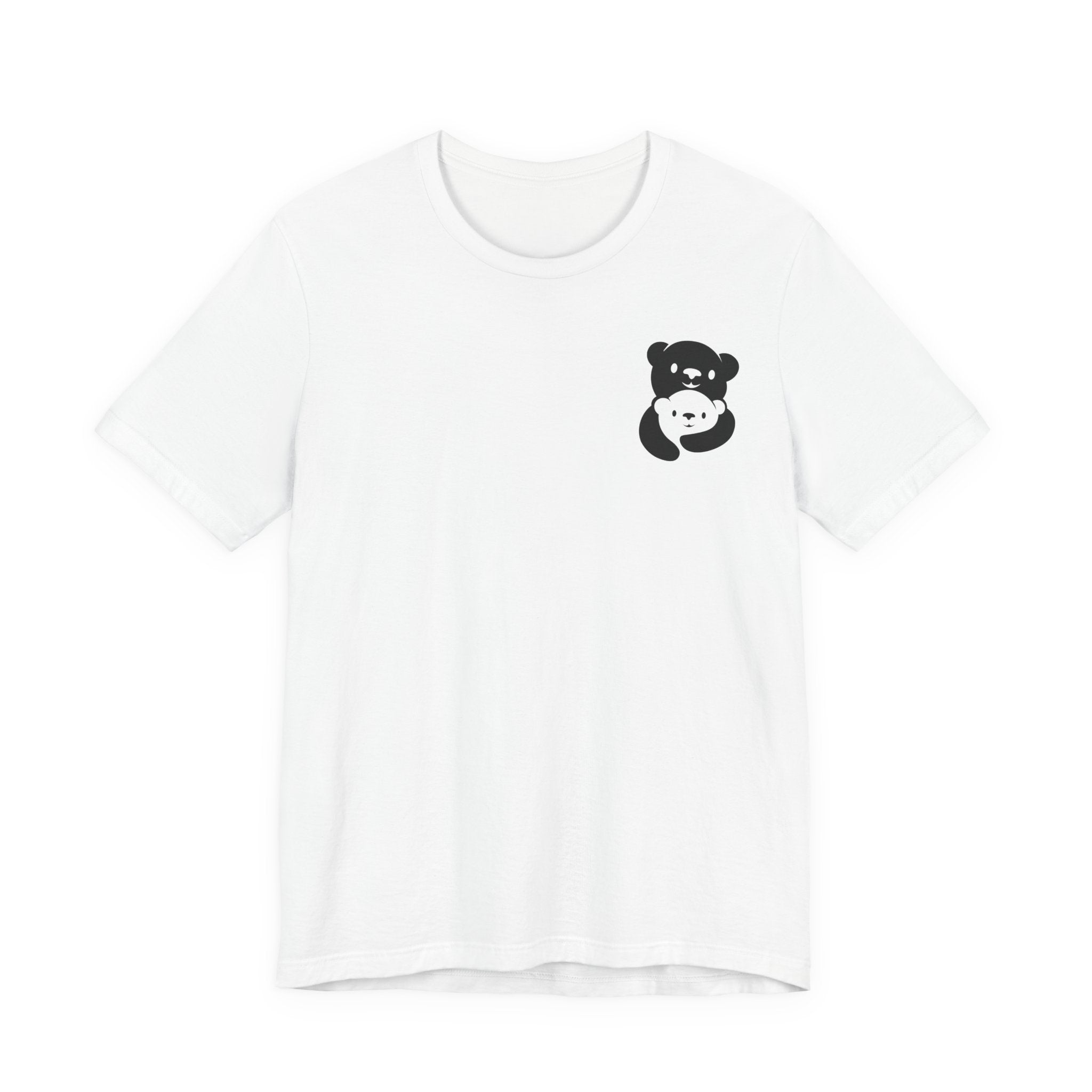 Black Bear Hug Logo Unisex Tee | Everyday Family Staple