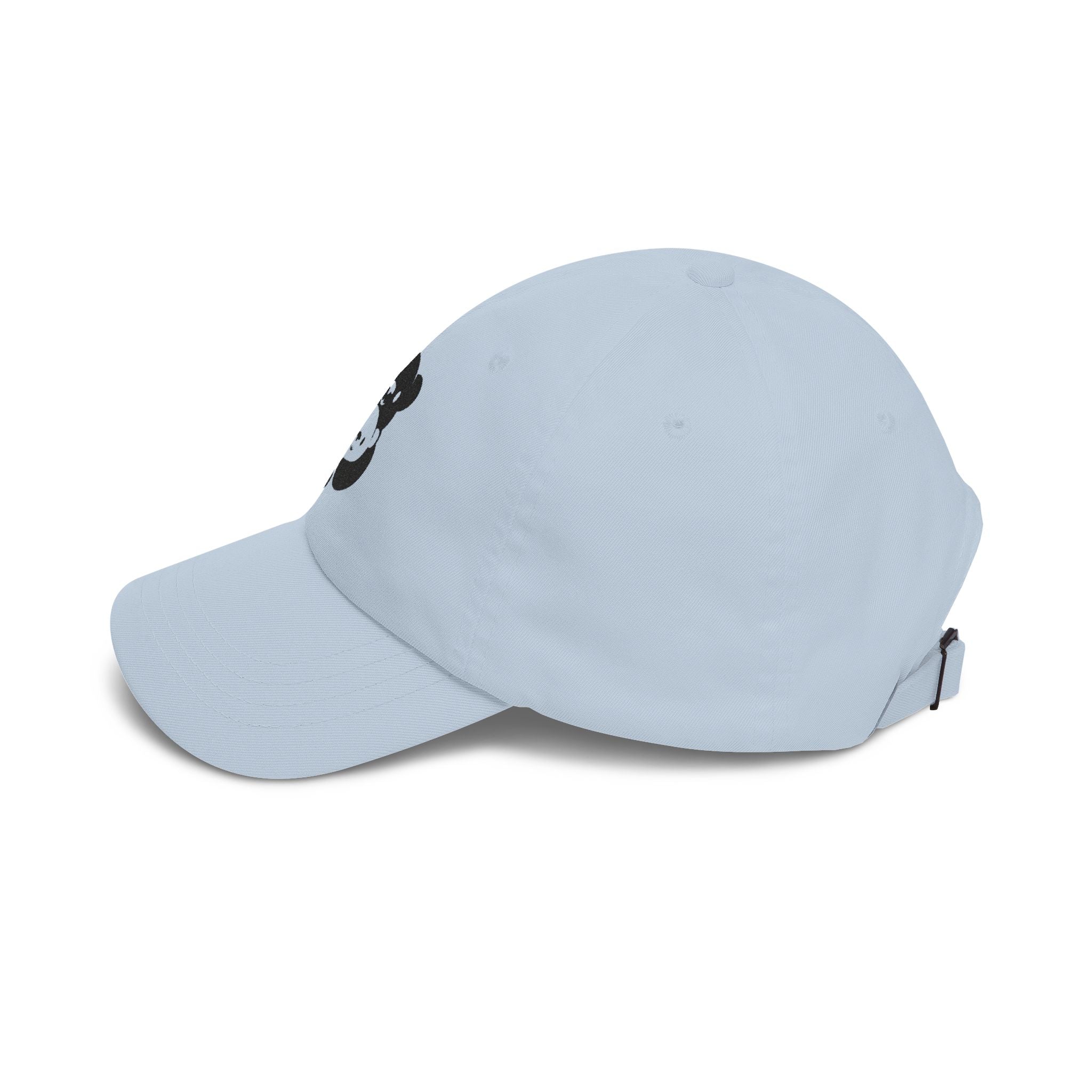 Black Bear Hug Embroidered Hat