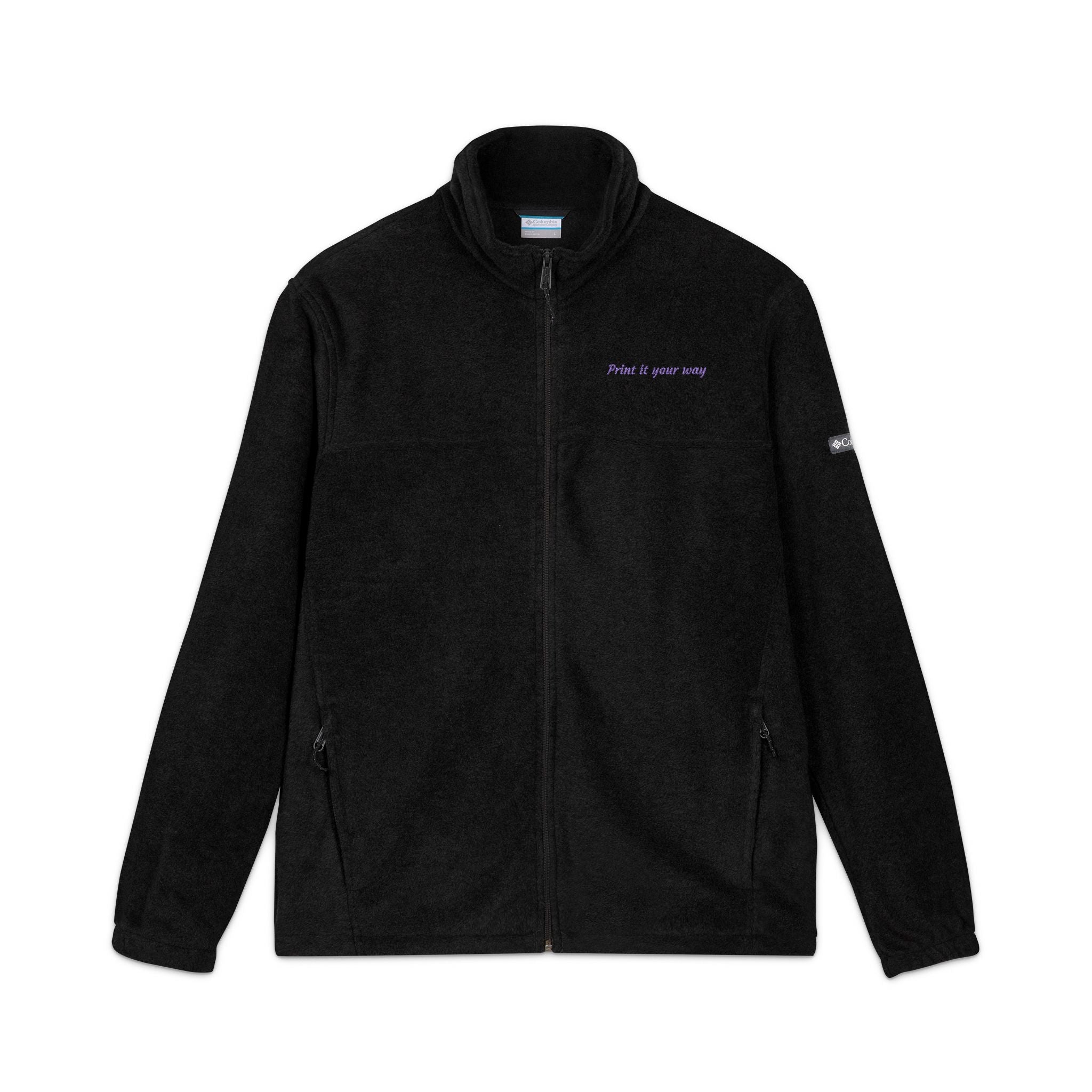 Purple Bear Hug Women’s Columbia Fleece Jacket