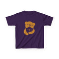Gold Bear Hug Kids T-Shirt | Premium Heavy Cotton Youth Tee
