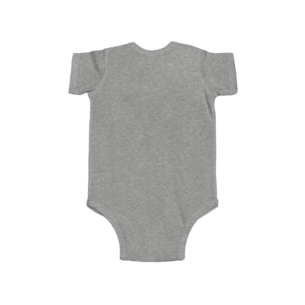 Black Bear Hug Infant Bodysuit | Soft Cotton Baby Onesie