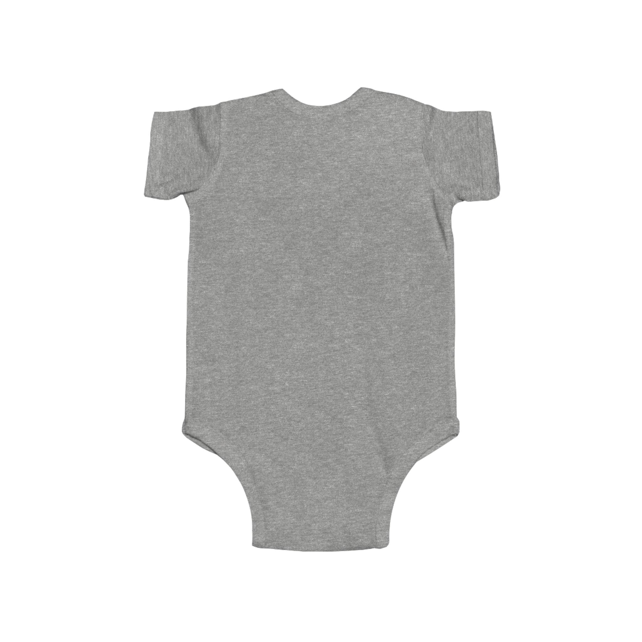 Black Bear Hug Infant Bodysuit | Soft Cotton Baby Onesie