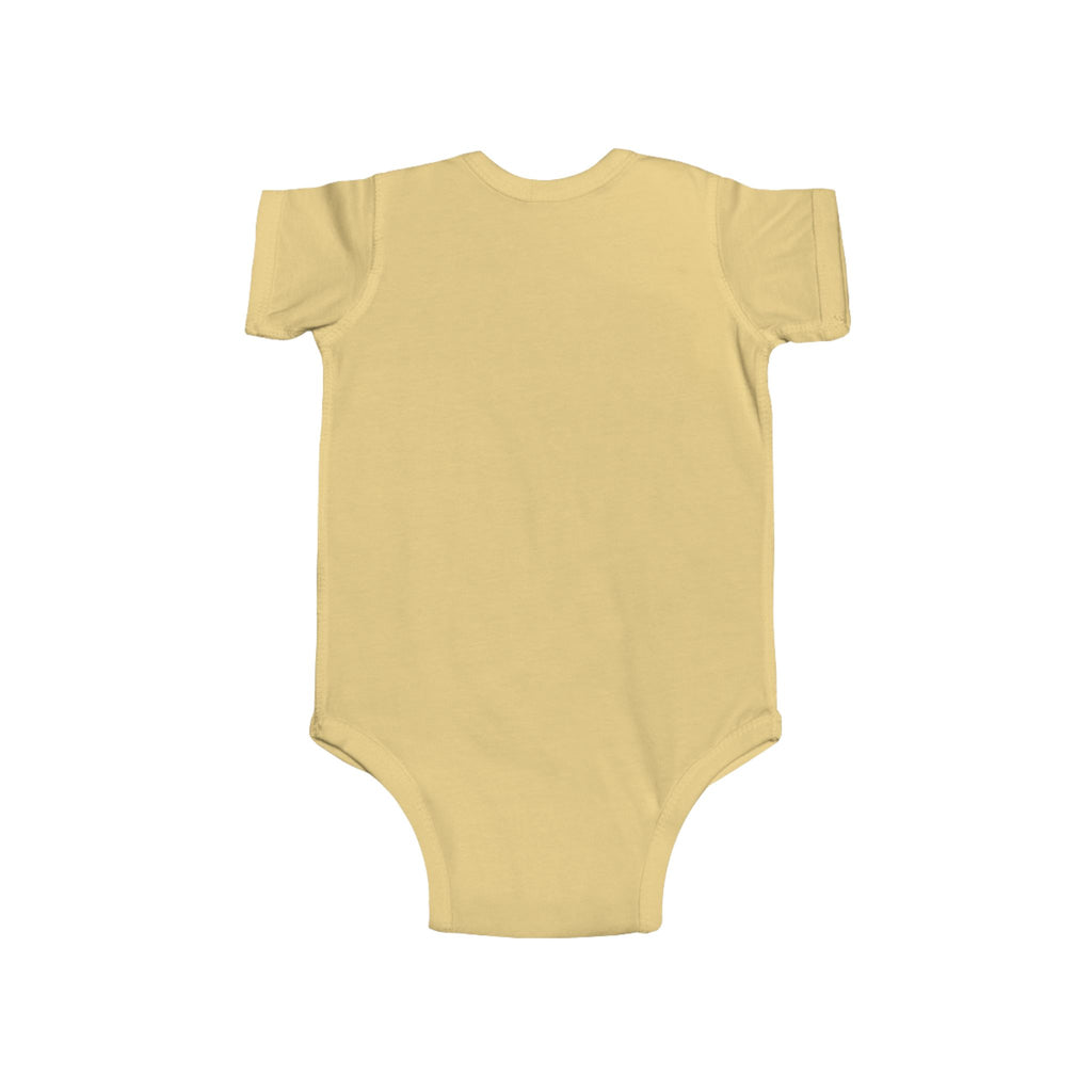 Black Bear Hug Infant Bodysuit | Soft Cotton Baby Onesie